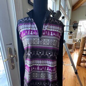 Hot Chilly’s Quarter Zip Top XL EUC